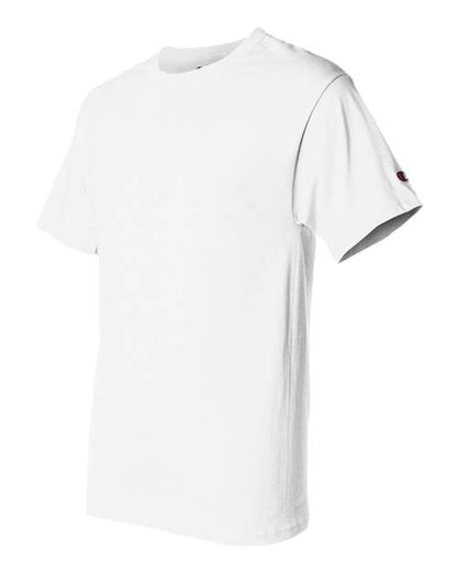 Champion T425 Unisex Classic T-Shirt - White - Side