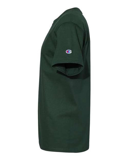 Champion T425 Unisex Classic T-Shirt - Dark Green - DirectSide