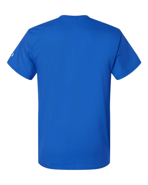 Champion T425 Unisex Classic T-Shirt - Royal Blue - Back