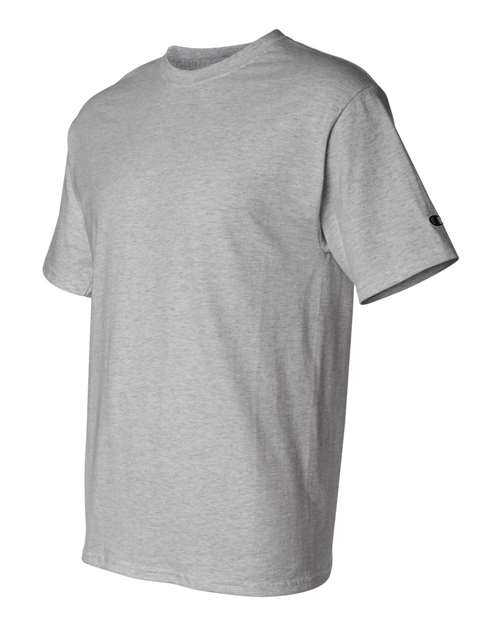 Champion T425 Unisex Classic T-Shirt - Light Steel - Side