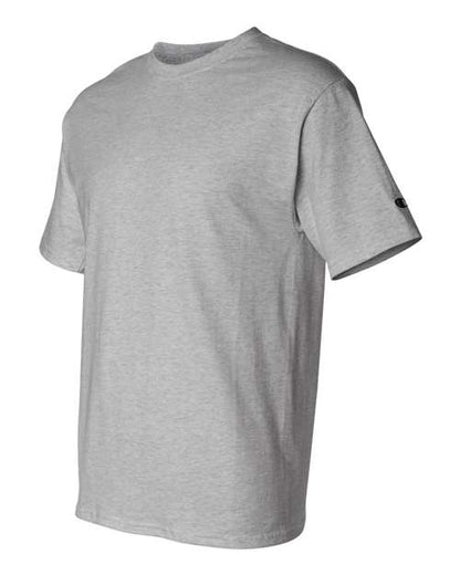 Champion T425 Unisex Classic T-Shirt - Light Steel - Side