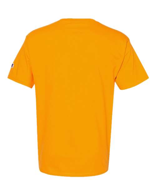 Champion T425 Unisex Classic T-Shirt - Gold - Back