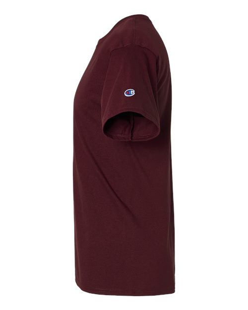 Champion T425 Unisex Classic T-Shirt - Maroon - DirectSide