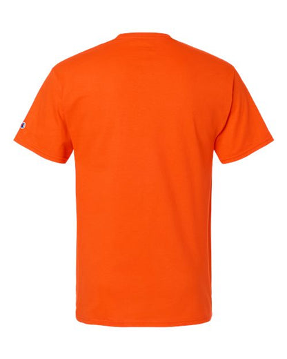 Champion T425 Unisex Classic T-Shirt - Orange - Back