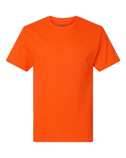 Champion T425 Unisex Classic T-Shirt - Orange - Front