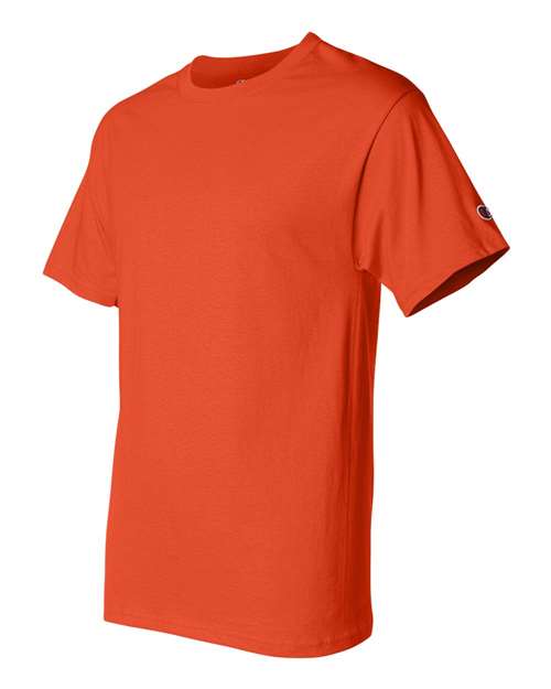 Champion T425 Unisex Classic T-Shirt - Orange - Side