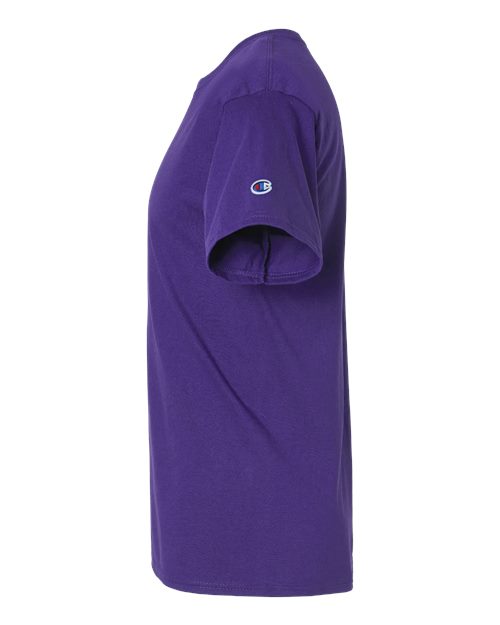 Champion T425 Unisex Classic T-Shirt - Purple - DirectSide