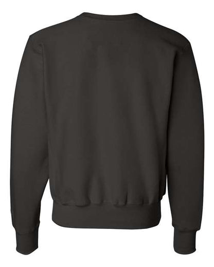 Champion S149 Unisex Reverse Weave® Crewneck Sweatshirt - Black - Back