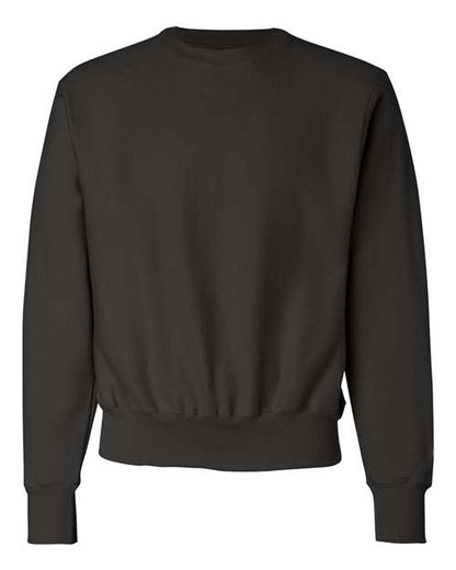 Champion S149 Unisex Reverse Weave® Crewneck Sweatshirt - Black - Front