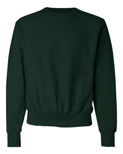 Champion S149 Unisex Reverse Weave® Crewneck Sweatshirt - Dark Green - Back