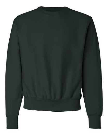 Champion S149 Unisex Reverse Weave® Crewneck Sweatshirt - Dark Green - Front