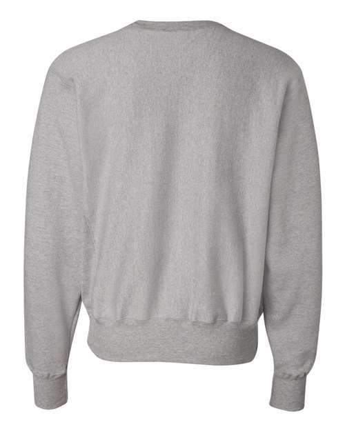 Champion S149 Unisex Reverse Weave® Crewneck Sweatshirt - Oxford Grey - Back