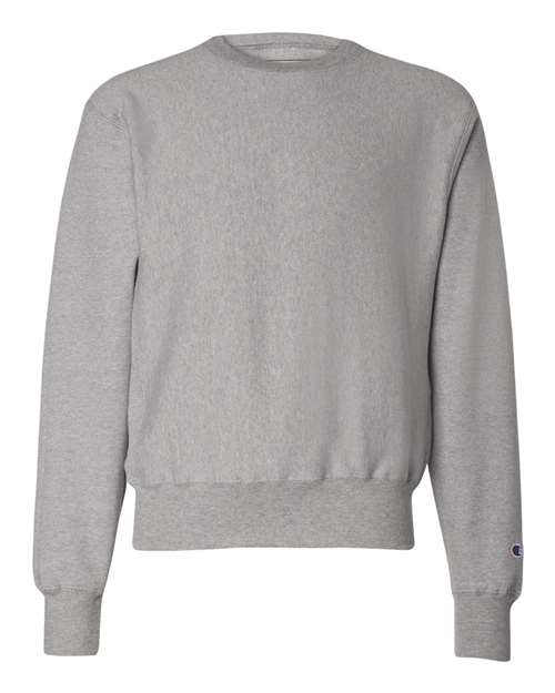Champion S149 Unisex Reverse Weave® Crewneck Sweatshirt - Oxford Grey - Front