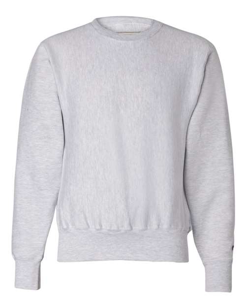 Champion S149 Unisex Reverse Weave® Crewneck Sweatshirt - Silver Grey - Front