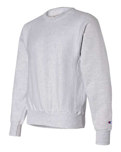 Champion S149 Unisex Reverse Weave® Crewneck Sweatshirt - Silver Grey - Side