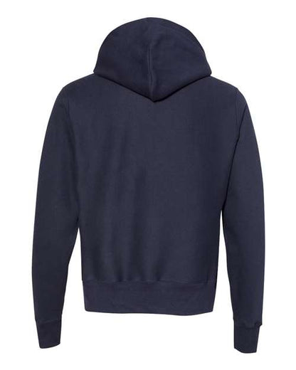Champion S101 Unisex Reverse Weave® Hooded Sweatshirt - Navy - Back