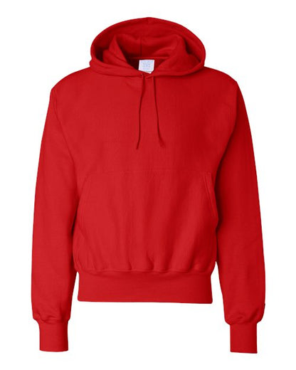 Champion S101 Unisex Reverse Weave® Hooded Sweatshirt - Scarlet - Front