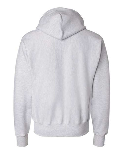 Champion S101 Unisex Reverse Weave® Hooded Sweatshirt - Silver Grey - Back