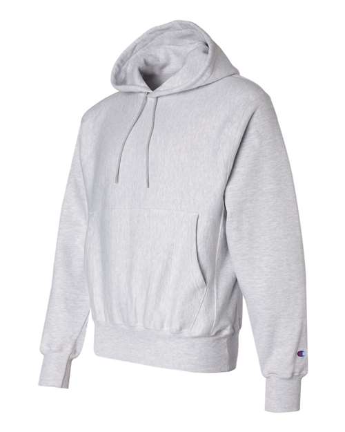 Champion S101 Unisex Reverse Weave® Hooded Sweatshirt - Silver Grey - Side