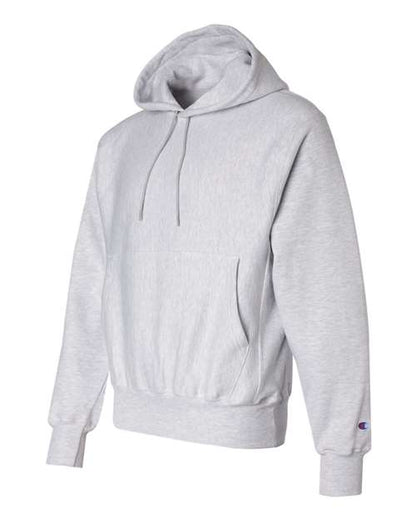 Champion S101 Unisex Reverse Weave® Hooded Sweatshirt - Silver Grey - Side