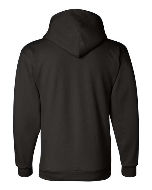 Champion S700 Unisex Powerblend® Hooded Sweatshirt - Black - Back