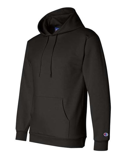 Champion S700 Unisex Powerblend® Hooded Sweatshirt - Black - Side