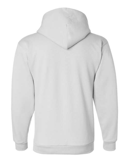 Champion S700 Unisex Powerblend® Hooded Sweatshirt - White - Back