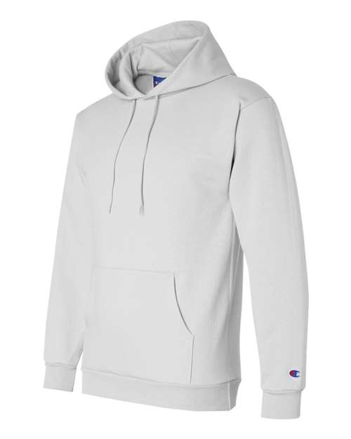 Champion S700 Unisex Powerblend® Hooded Sweatshirt - White - Side