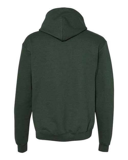 Champion S700 Unisex Powerblend® Hooded Sweatshirt - Dark Green - Back