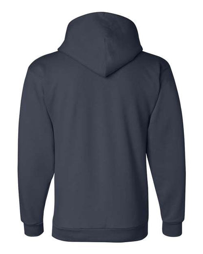 Champion S700 Unisex Powerblend® Hooded Sweatshirt - Navy - Back