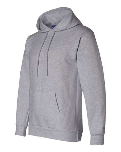 Champion S700 Unisex Powerblend® Hooded Sweatshirt - Light Steel - Side