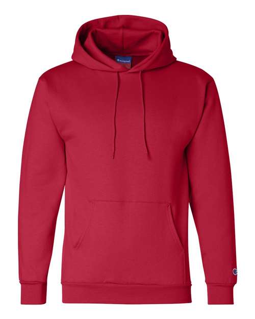 Champion S700 Unisex Powerblend® Hooded Sweatshirt - Scarlet - Front