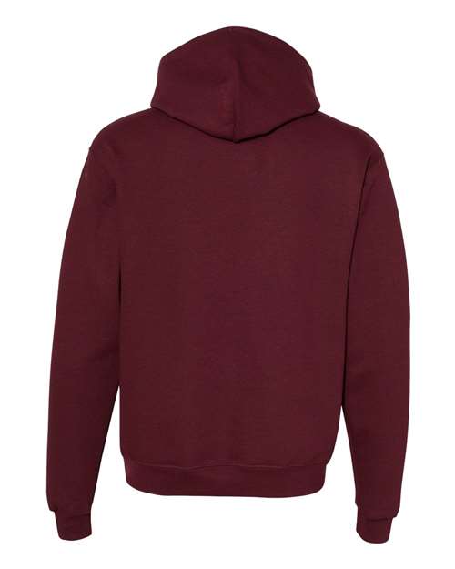 Champion S700 Unisex Powerblend® Hooded Sweatshirt - Maroon - Back