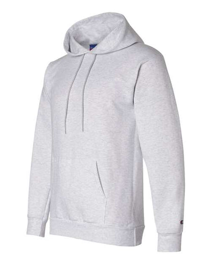 Champion S700 Unisex Powerblend® Hooded Sweatshirt - Silver Grey - Side