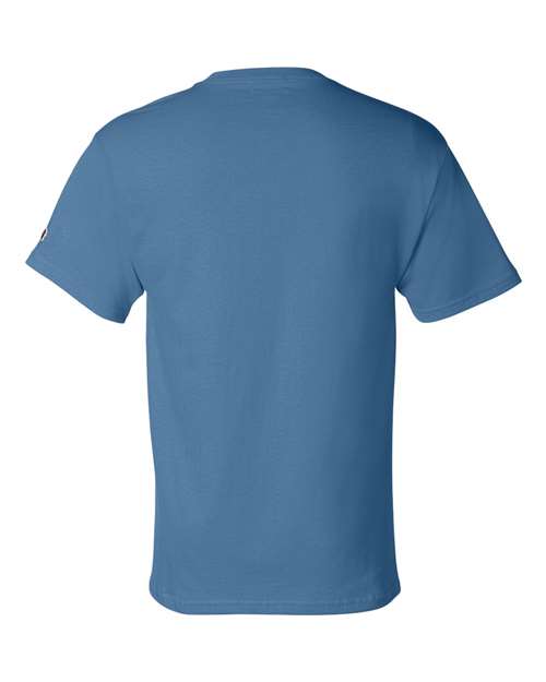 Champion T425 Unisex Classic T-Shirt - Light Blue - Back