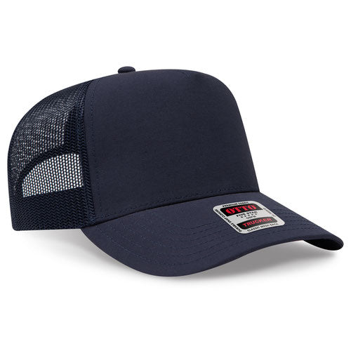 OTTO CAP® 5 Panel Mid Profile Mesh Back Trucker Hat