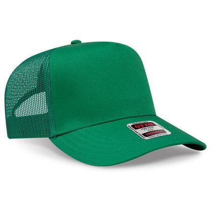 OTTO CAP® 5 Panel Mid Profile Mesh Back Trucker Hat