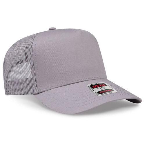 OTTO CAP® 5 Panel Mid Profile Mesh Back Trucker Hat