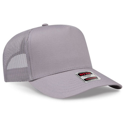 OTTO CAP® 5 Panel Mid Profile Mesh Back Trucker Hat