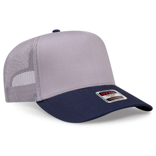 OTTO CAP® 5 Panel Mid Profile Mesh Back Trucker Hat