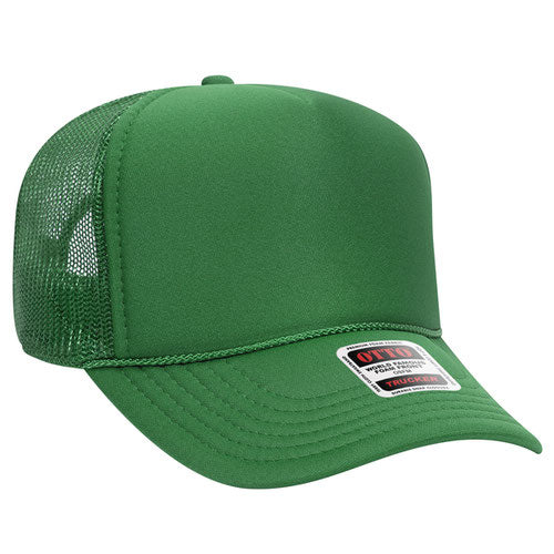 OTTO CAP® 5 Panel Mid Profile Mesh Back Trucker Hat