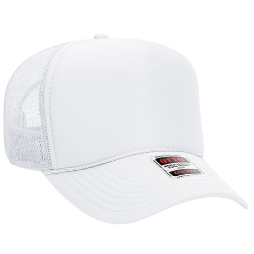 OTTO CAP® 5 Panel Mid Profile Mesh Back Trucker Hat