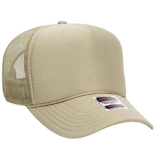 OTTO CAP® 5 Panel Mid Profile Mesh Back Trucker Hat