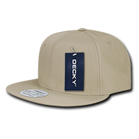 DECKY 6 Panel High Profile Structured Ripstop Snapback – Adjustable Streetwear Cap