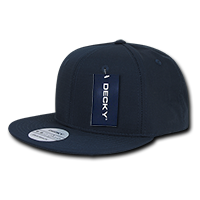 DECKY 6 Panel High Profile Structured Ripstop Snapback – Adjustable Streetwear Cap