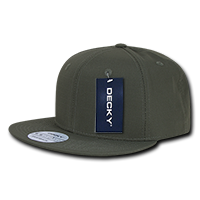 DECKY 6 Panel High Profile Structured Ripstop Snapback – Adjustable Streetwear Cap