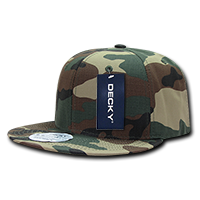 DECKY 6 Panel High Profile Structured Ripstop Snapback – Adjustable Streetwear Cap