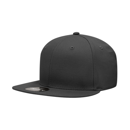 Decky-361-6 Panel High Profile Structured Cotton Blend Snapback