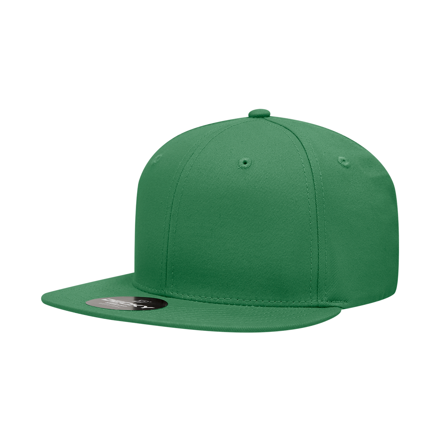 Decky-361-6 Panel High Profile Structured Cotton Blend Snapback