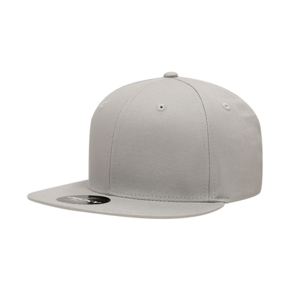 Decky-361-6 Panel High Profile Structured Cotton Blend Snapback